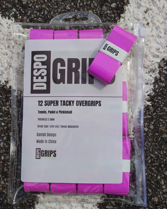 DESPO-Grips 12pack - Super Tacky Overgrips - Purple