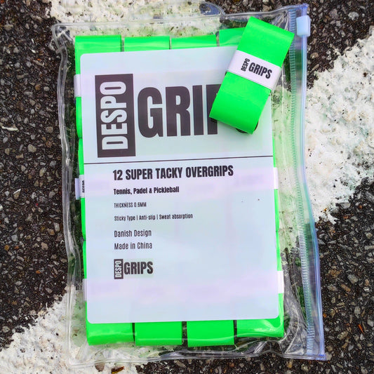 DESPO-Grips 12pack - Super Tacky Overgrips - Green