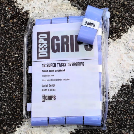 DESPO-Grips 12pack - Super Tacky Overgrips - Reddish Blue