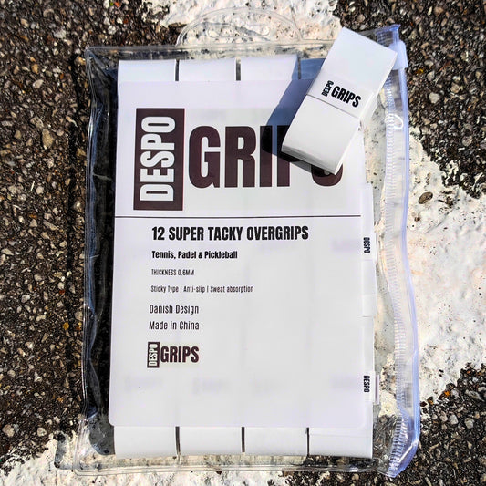 DESPO-Grips 12pack - Super Tacky Overgrips - White